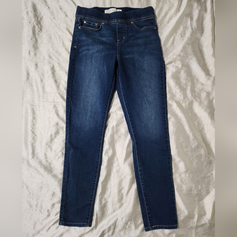 Levi's Signature Gold Totally Shaping Pull On Skinny Jeans